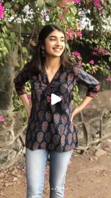 Aveez Fashion Reel Look 04 — Daylight Printed Casual Kurti